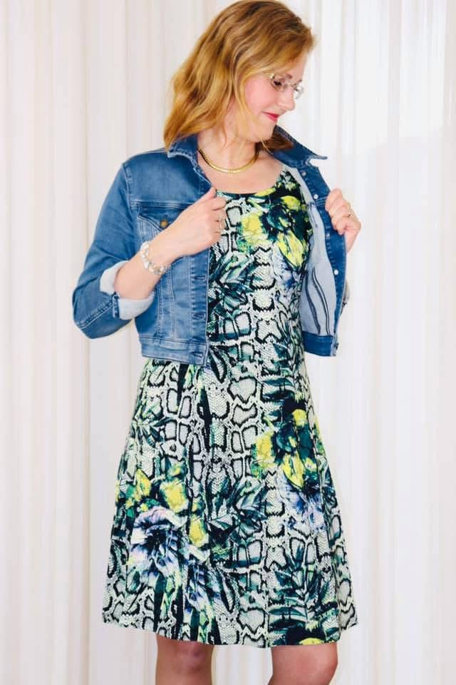 Kort jeans jasje