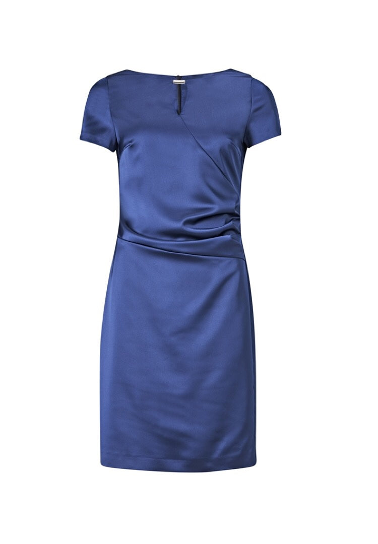 BlueSatinDress -60%