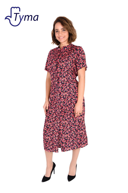 TaraRedFleurDress