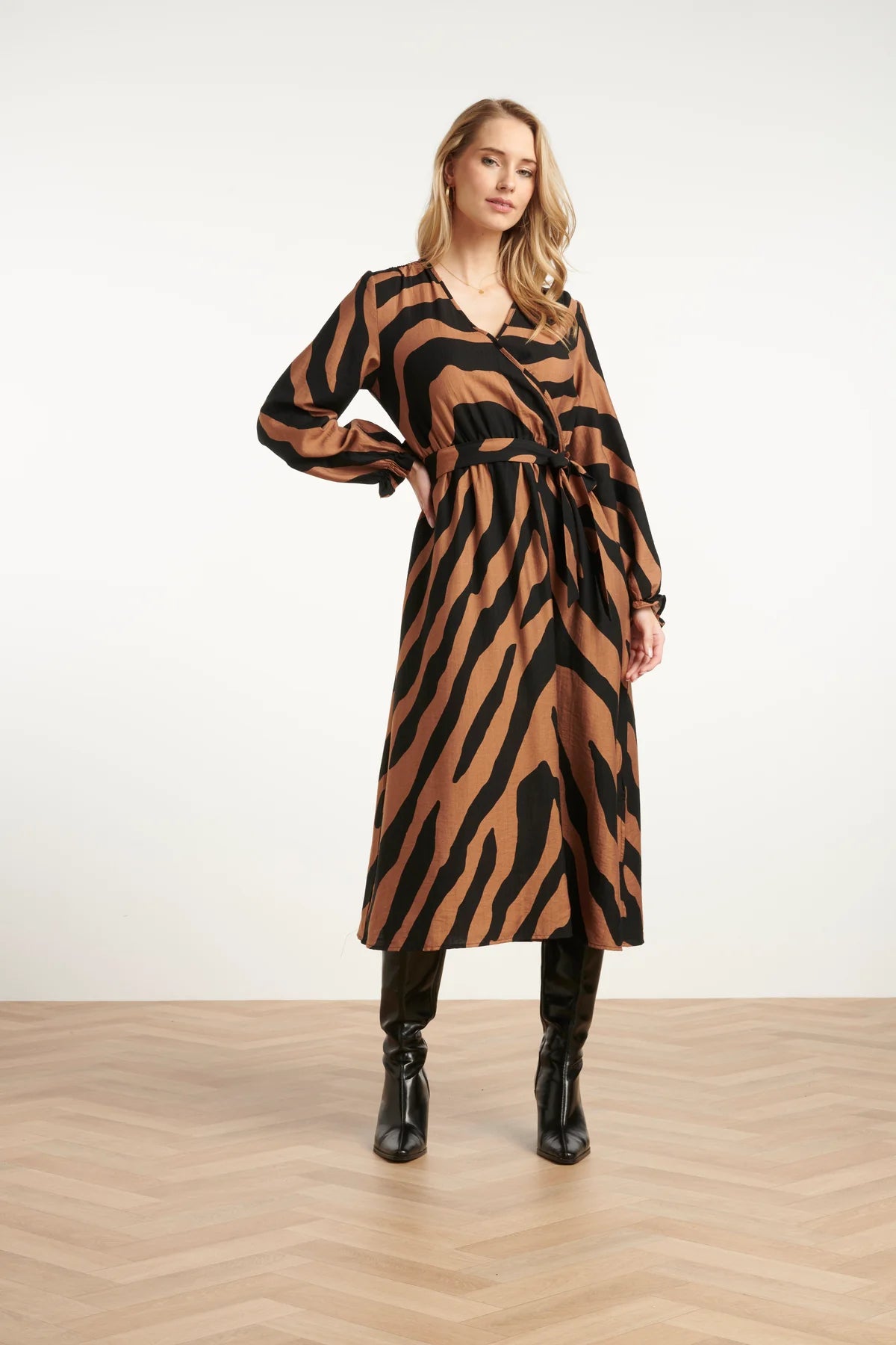 BrownyMidiDress -/-50%