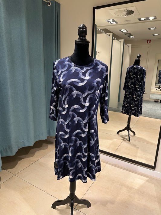 BlueCircleDress -/-50%