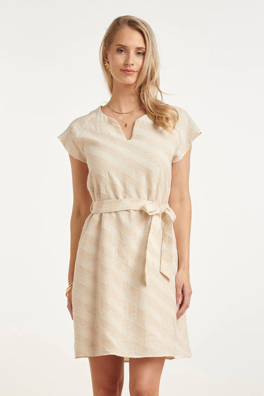 LinnenStripeDress